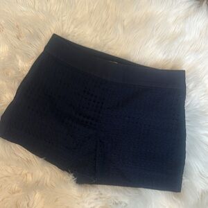 J. Crew Navy Eyelet Shorts